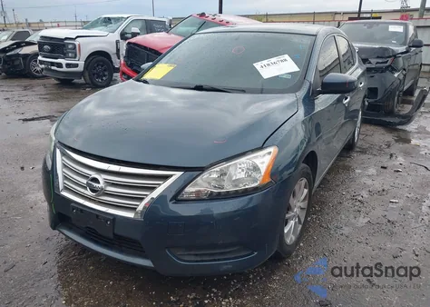 2015 Nissan Sentra Sv from USA, damaged, VIN 3N1AB7AP4FY357413
